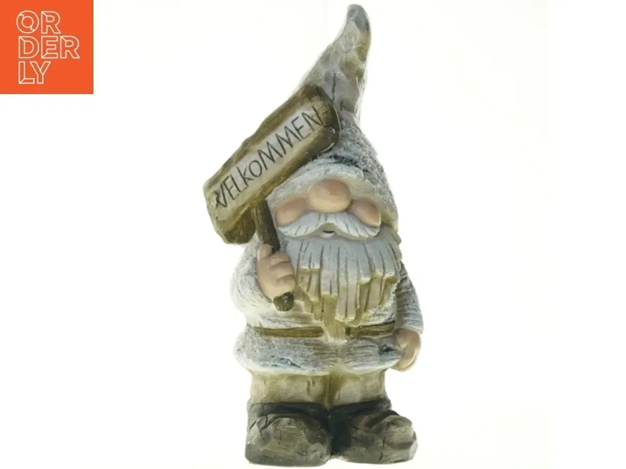Billede 1 - Havegnom figur/julemand (str. 45 cm)