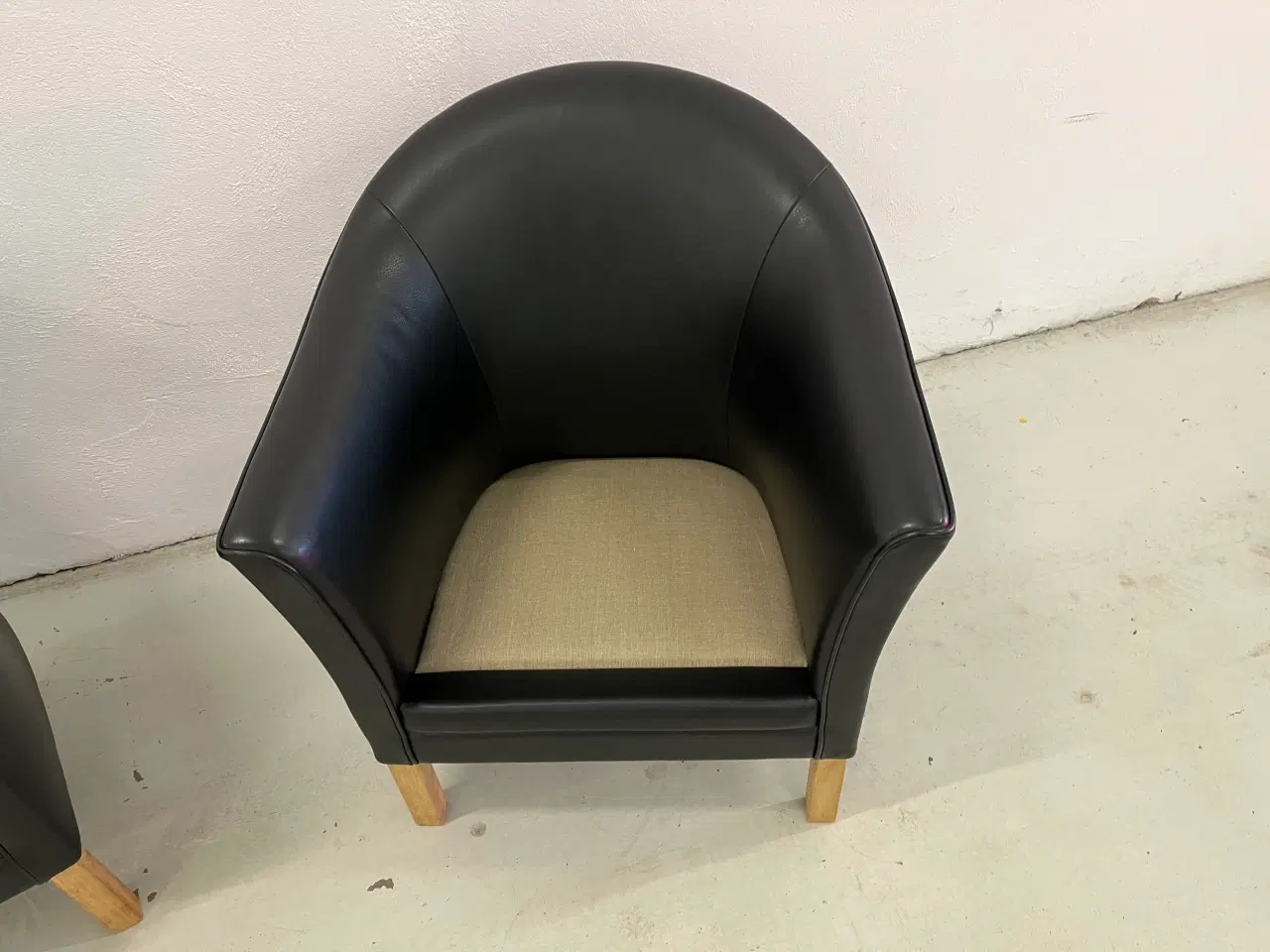 Billede 9 - Mogens Hansen MH80 Dronningestole sort semianilin.