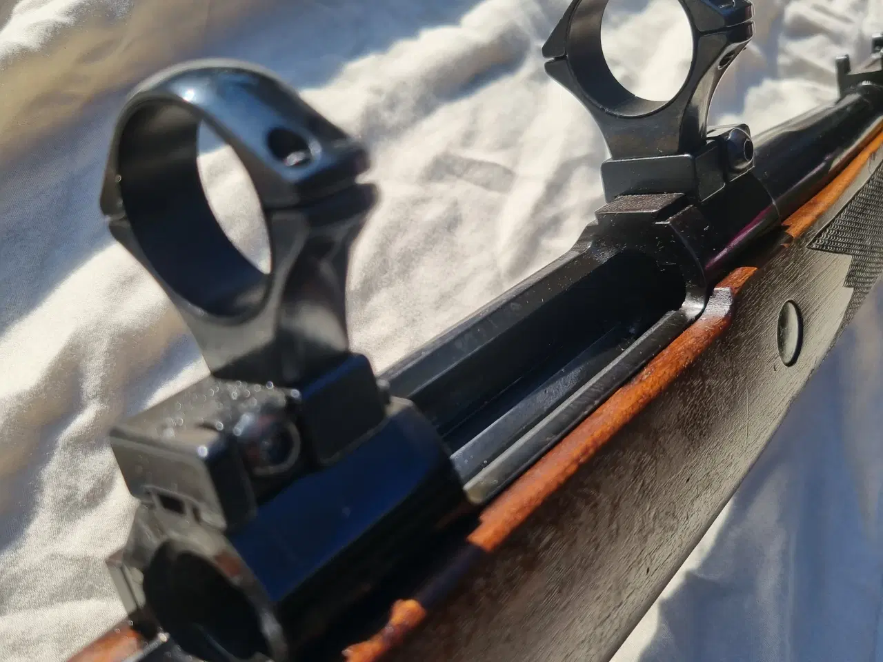 Billede 6 - NEDSAT:SAKO Finnbear 30.06 riffel Optilock Montage