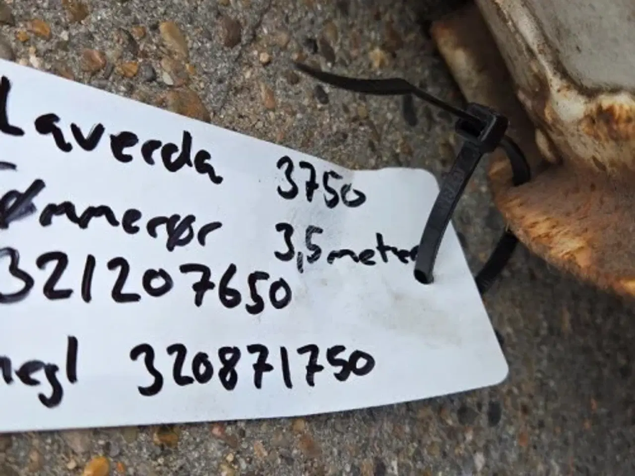 Billede 2 - Laverda 3750 Tømmerør 321207650