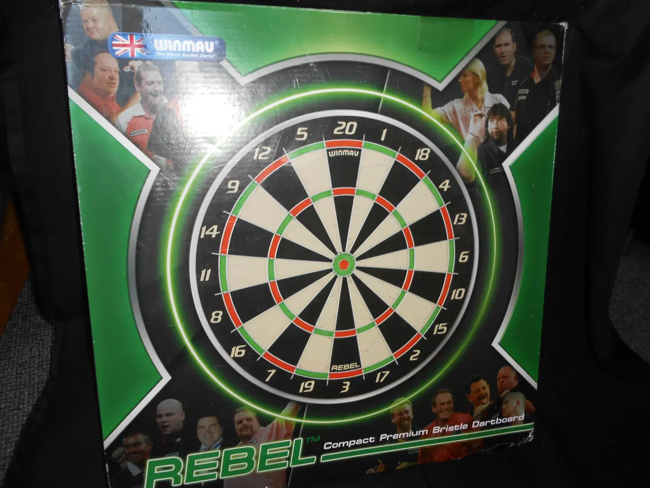 Billede 1 - Winmau Rebel dartskive 