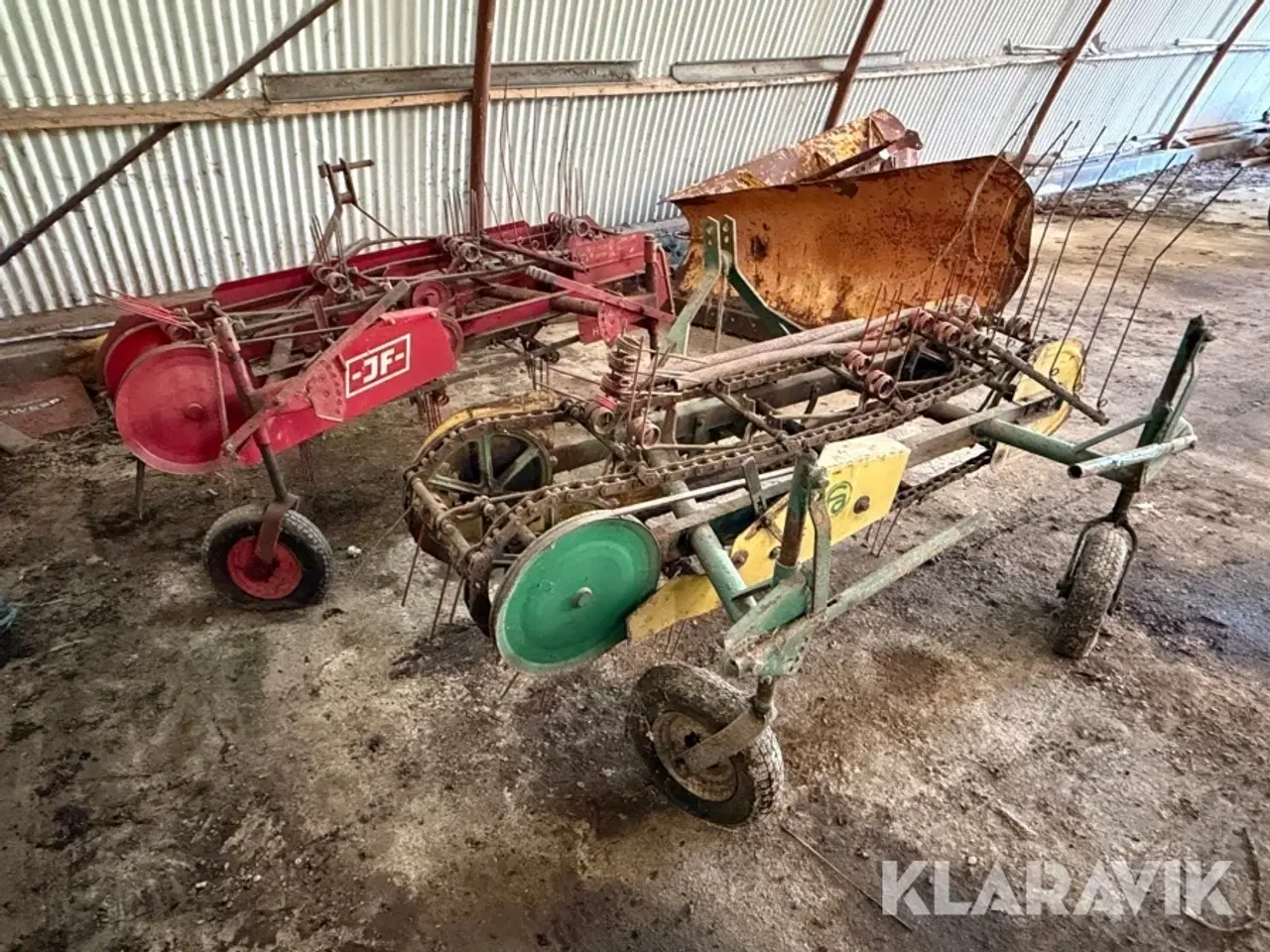 Billede 1 - Halmrive FA & JF HSR200R 2 styk