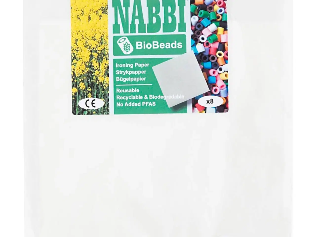 Billede 1 - Kvalitets Strygeark 16x16 cm - 8 stk. pr. pakke