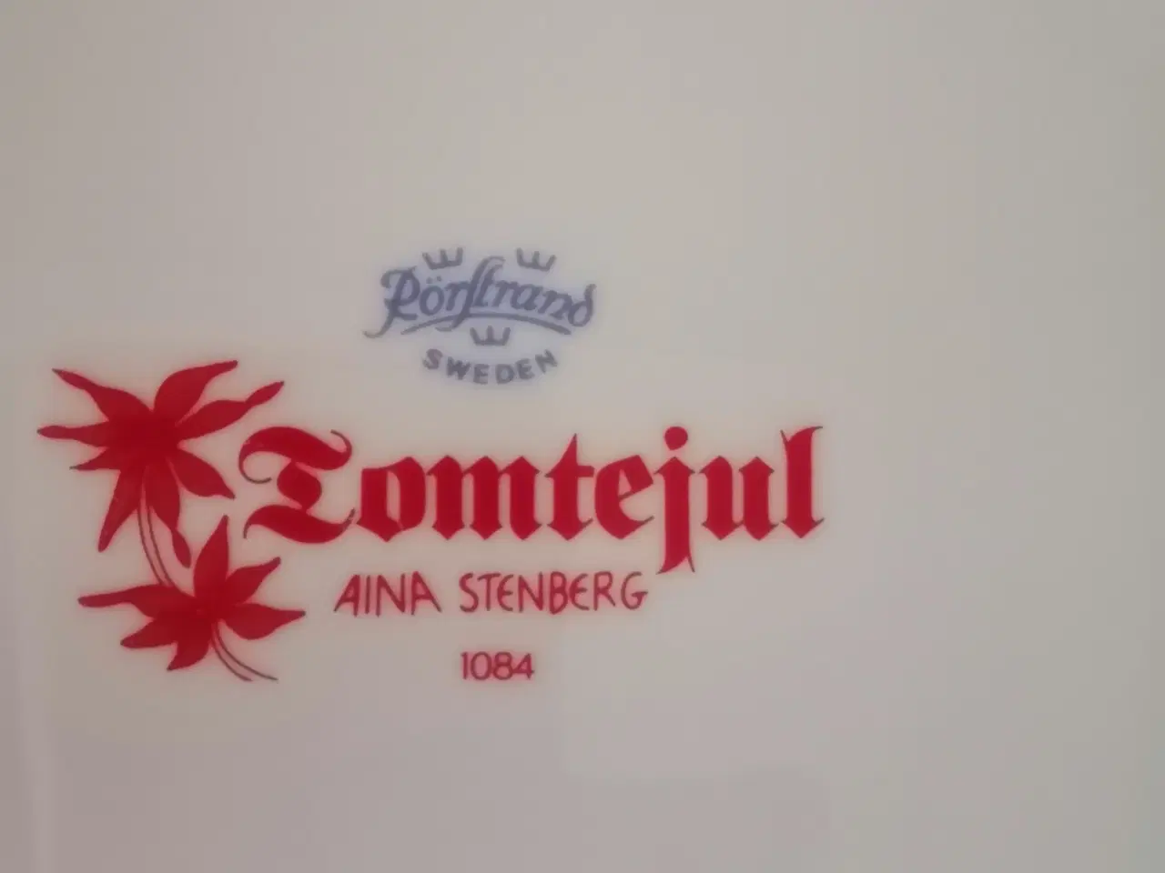 Billede 3 - Rörstrand Aina Stenberg Tallerken