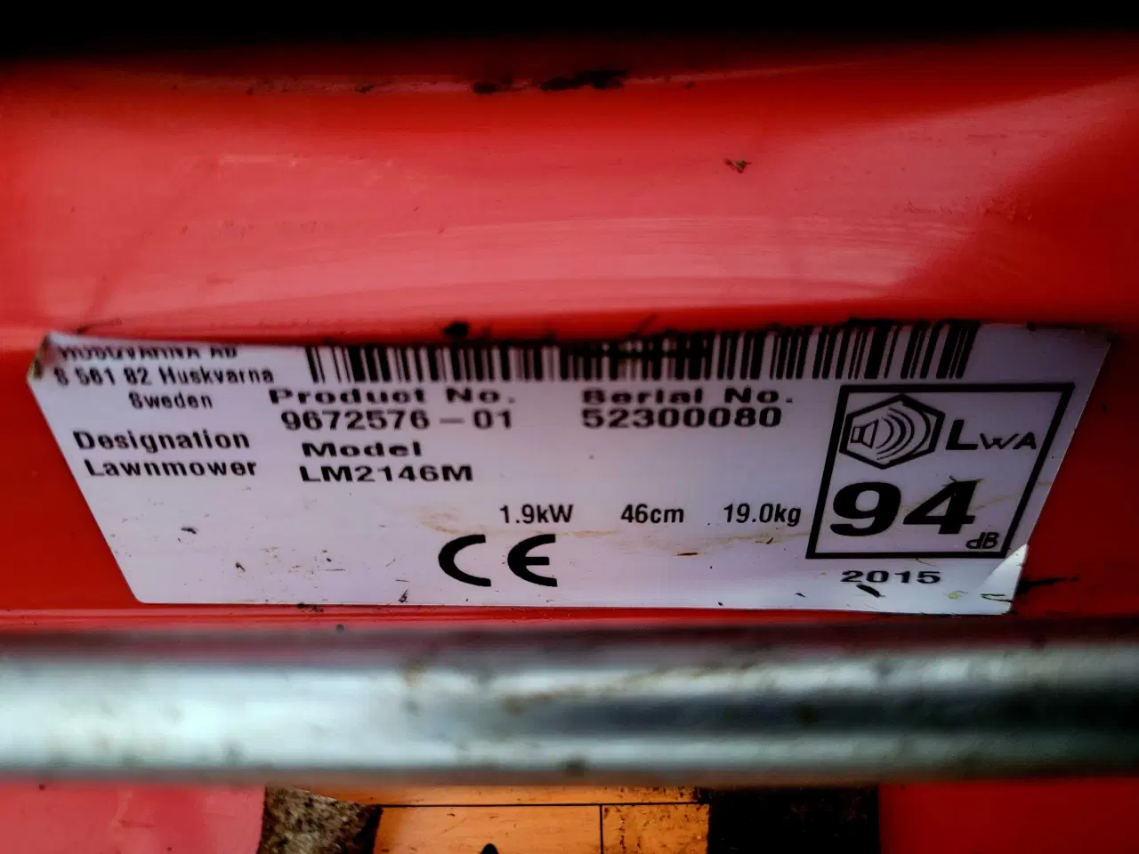 Billede 5 - Defekt Jonsered LM 2146M