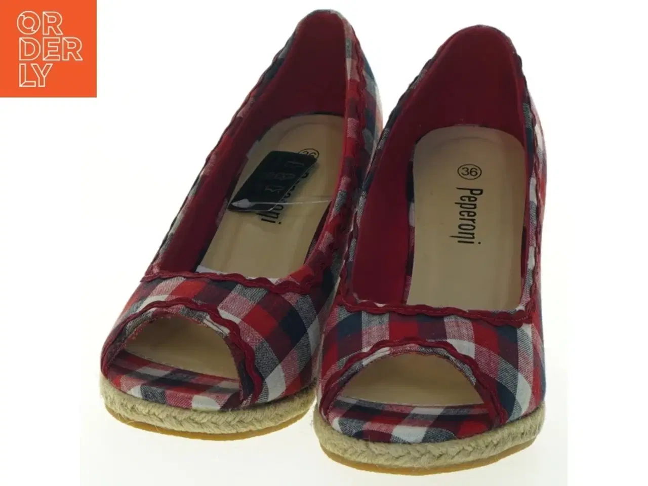 Billede 6 - Espadrillos med kilehæl fra Peperoni (str. 36 )
