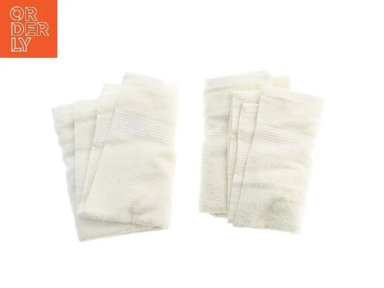 Billede 2 - Hvide Mor-håndklæder, sæt af 2