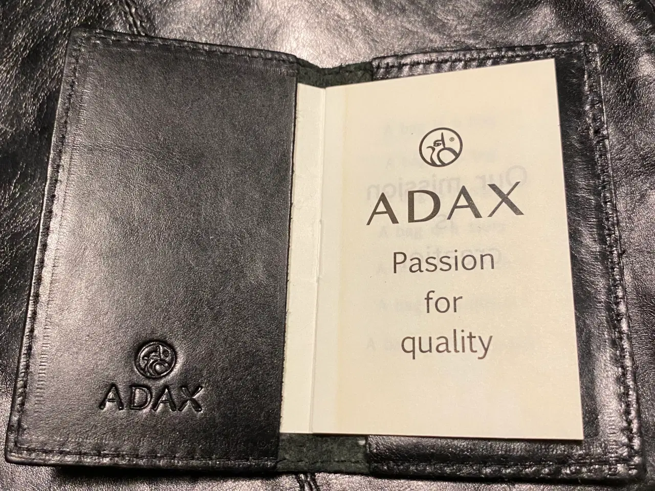 Billede 4 - Luxuriøs ADAX skuldertaske i sort læder