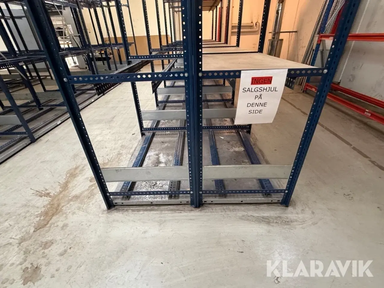 Billede 5 - Dækreoler / Stålreoler 6 fag - 5 styk