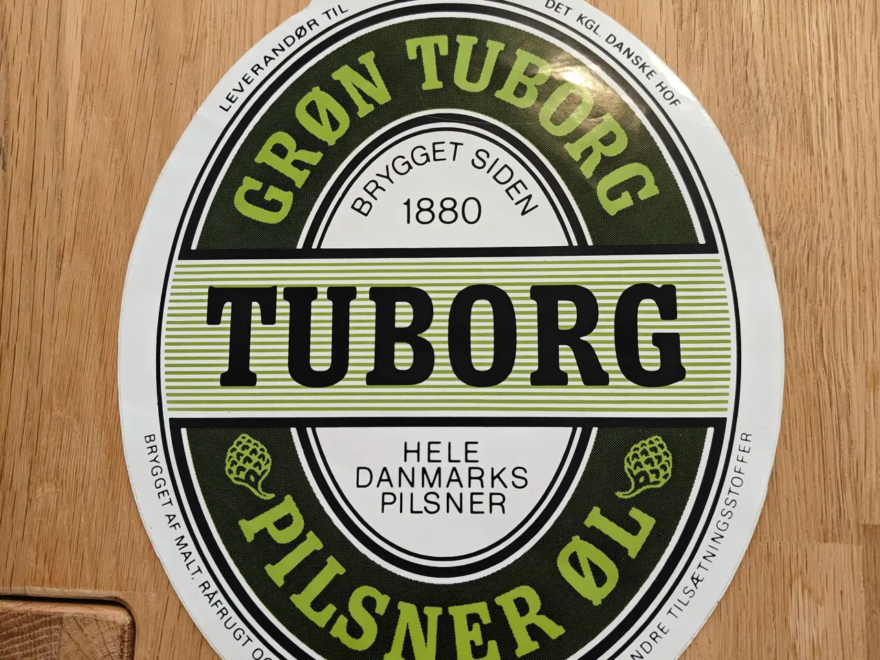 Billede 1 - Stort Tuborg klistermærke