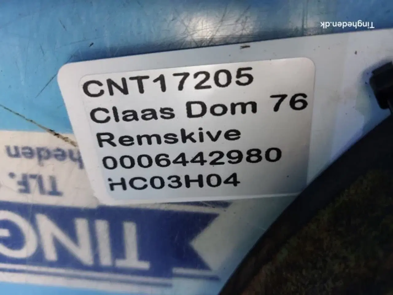 Billede 12 - Claas Dominator 96 Remskive 0006442980