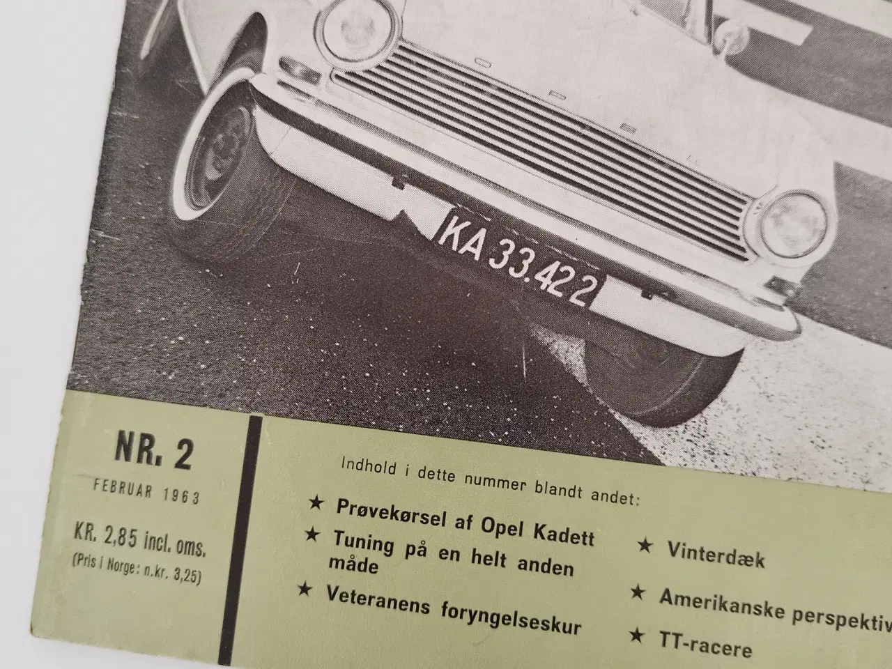 Billede 9 - OPEL KADETT 1963. Skandinavisk Motor Journal 