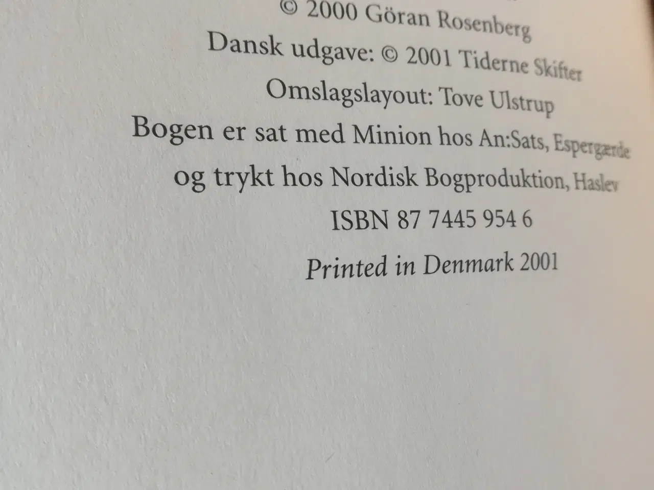 Billede 2 - Tanker om journalistik, af Göran Rosenberg