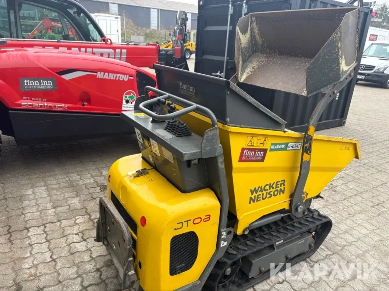 Billede 5 - Motorbøre / lille dumper Wacker Neuson DT08 P