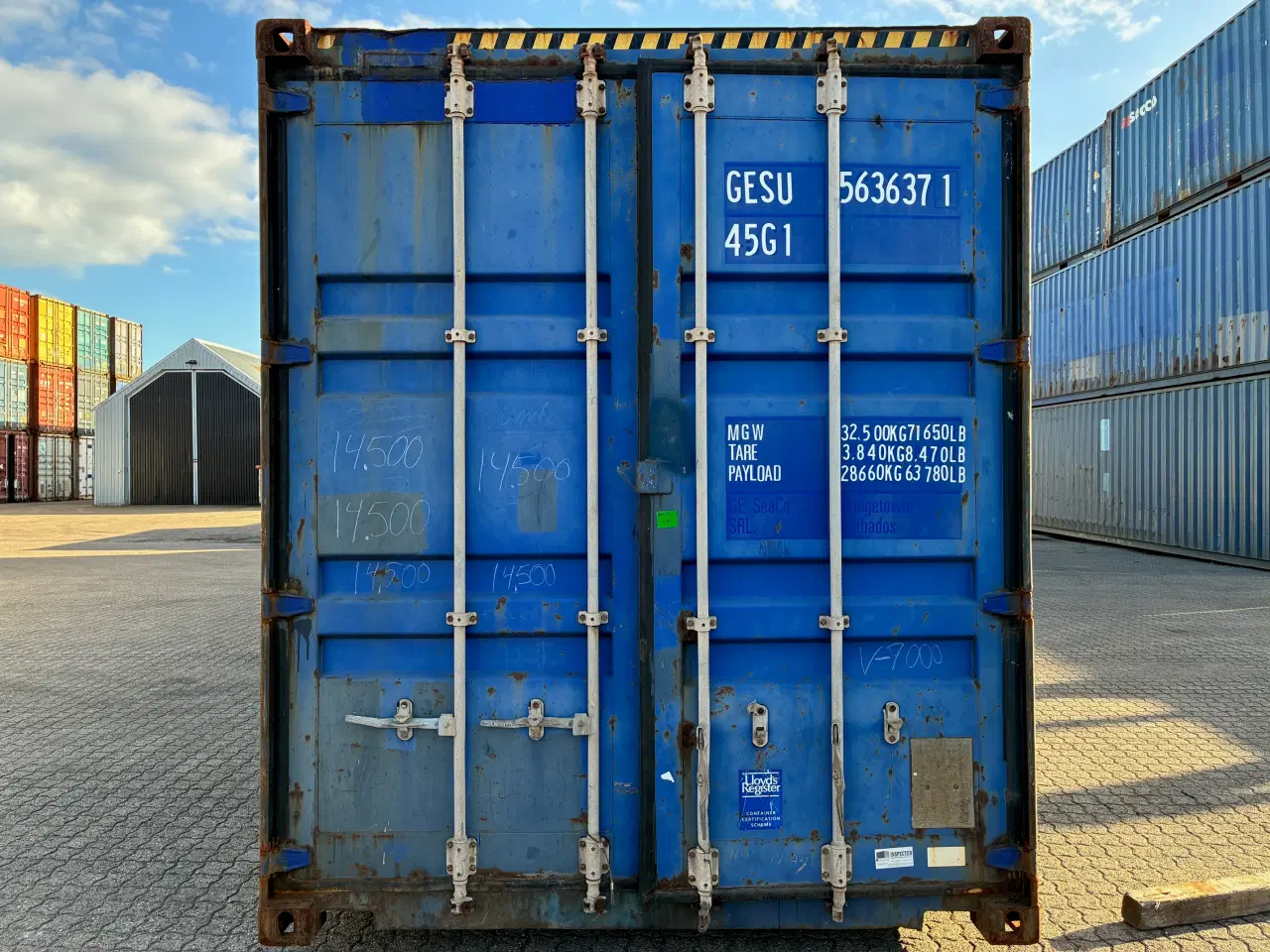 Billede 1 - 40 fods Container  HC ( 290 Cm ) - ID: GESU 563637