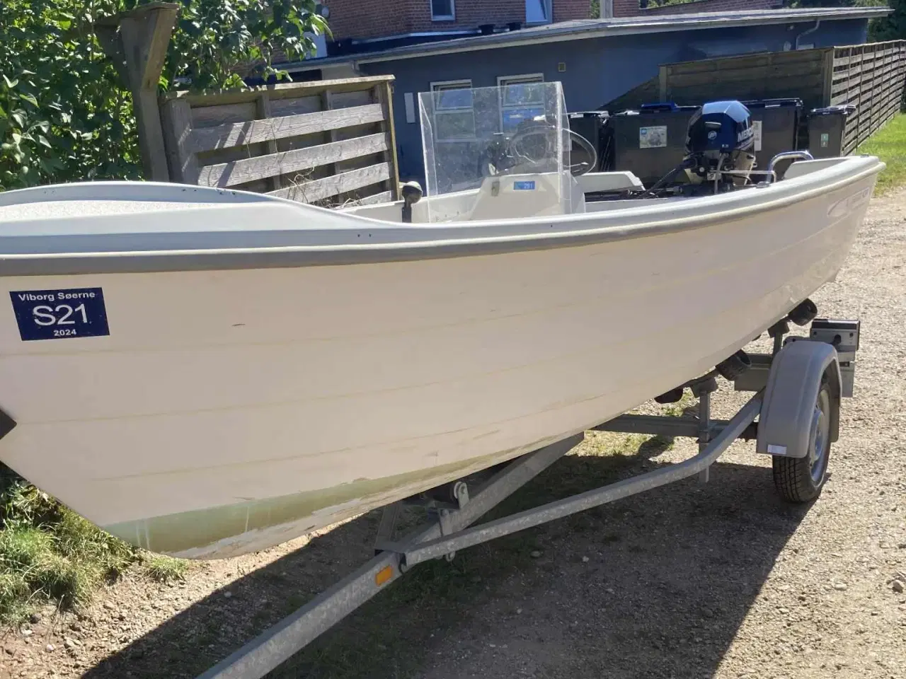 Billede 2 - Jolle Cresent 434 - 20HK 4takt elstart - powertrim