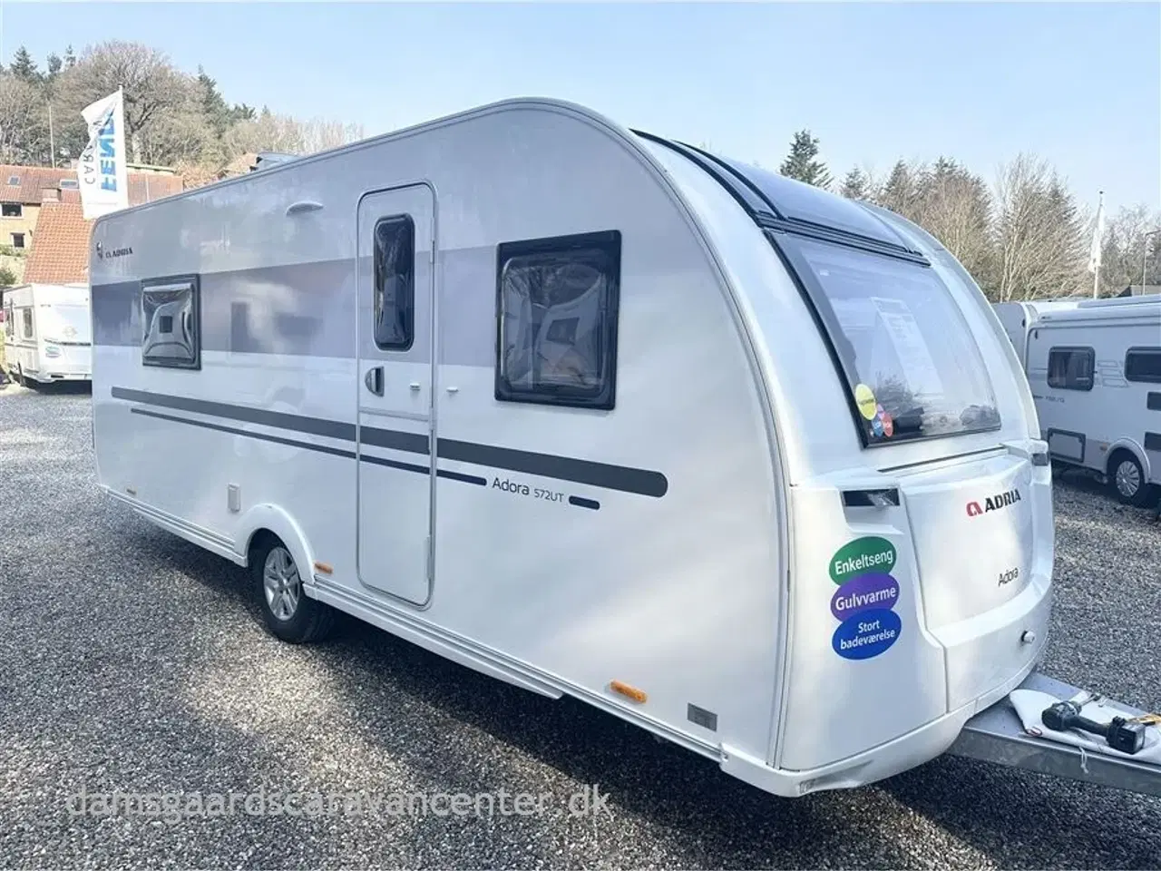 Billede 2 - 2018 - Adria Adora 572 UT   Enkeltsenge-Gulvtemp.-Endebad-telt
