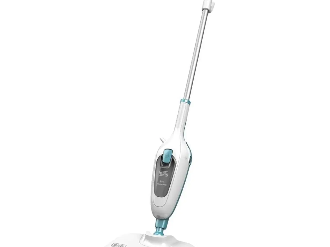 Billede 1 - Damprenser gulvmoppe Black & Decker 5-i-1 – blå/hvid