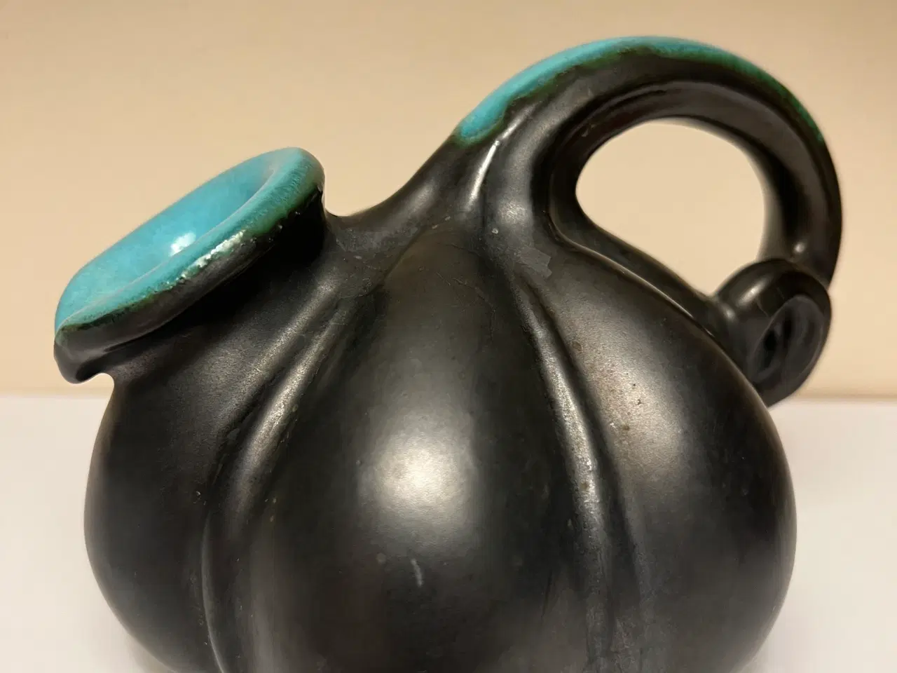 Billede 1 - Smuk Michael Andersen keramik græskar kande 