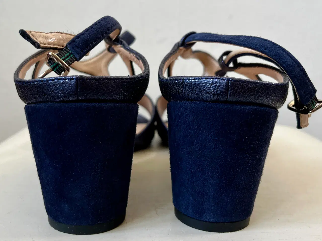 Billede 5 - Unisa, blå sandaler, str 40