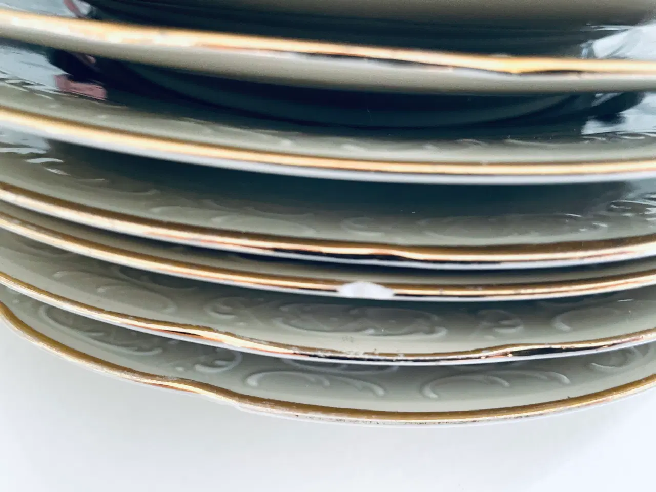 Billede 17 - Vintage tallerkner med patina 7 stk 