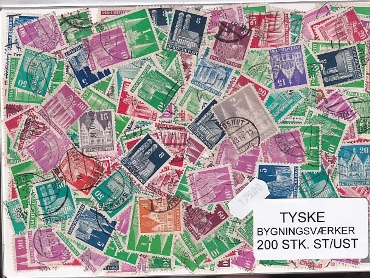 Billede 1 - Tyske Bygningsværker. 200 Stk. St/ust.