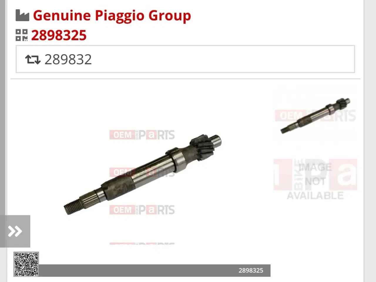 Billede 6 - Ny Original Gearaksel. Typhoon/Storm/NRG /Zip/ ET2