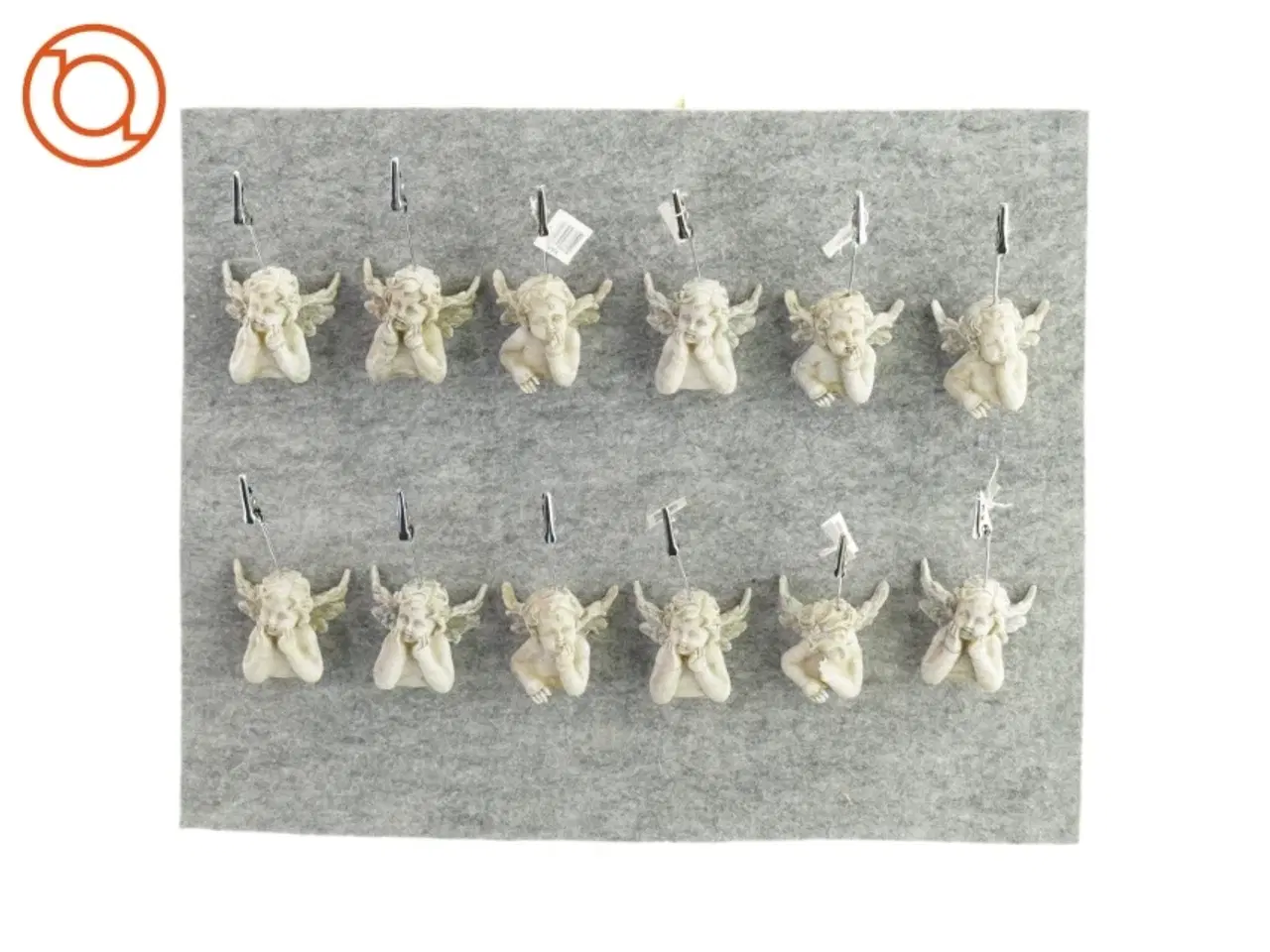 Billede 1 - Bordkortholder engle 12 stk.