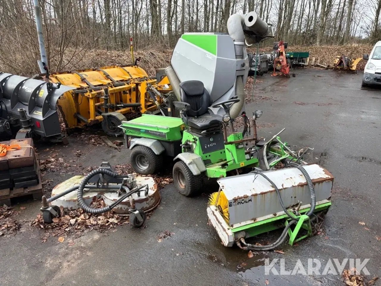 Billede 3 - Redskabsbærer Egholm Park Ranger 2150 med tilbehør
