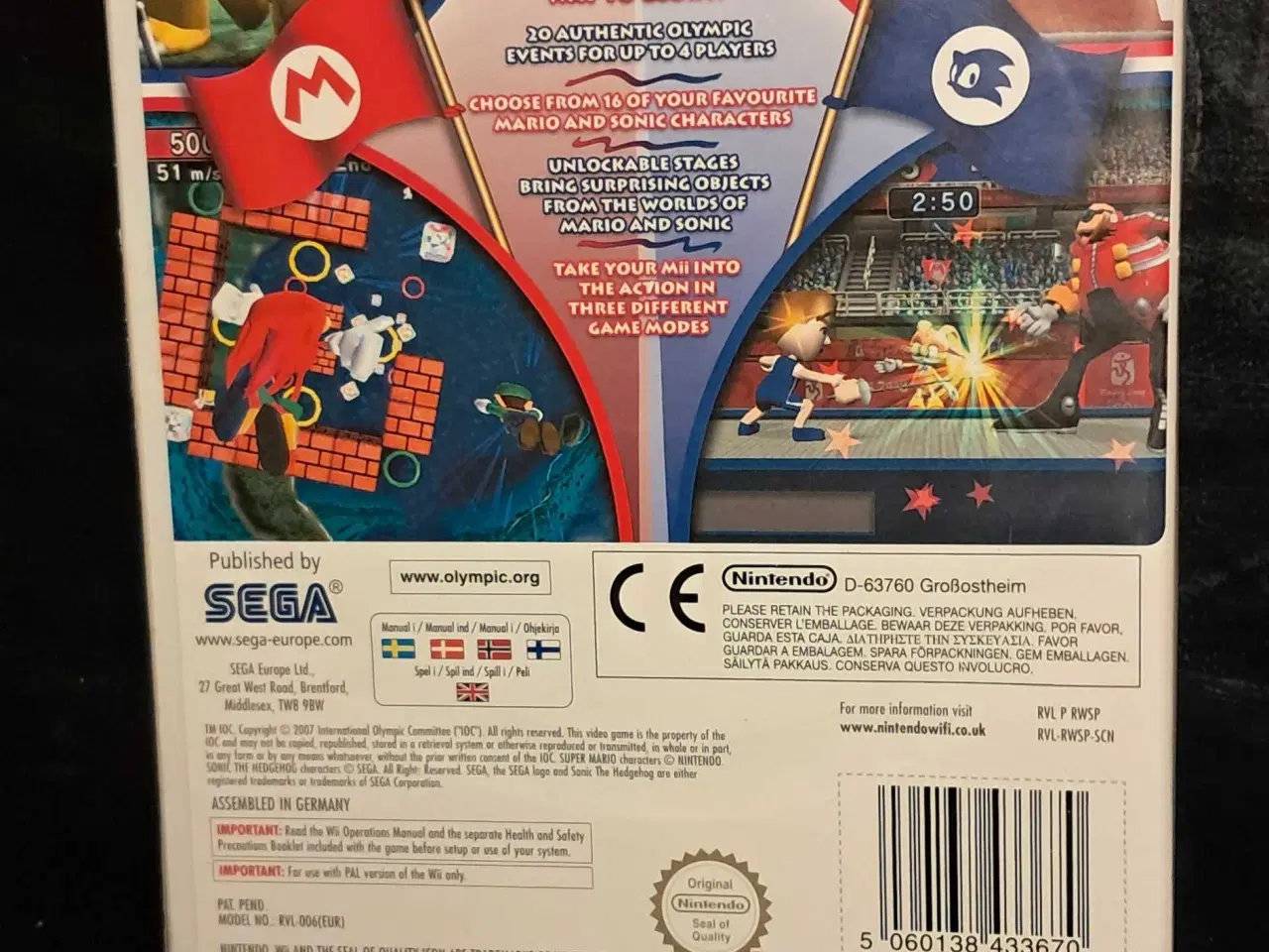 Billede 2 - Mario and Sonic olympic games