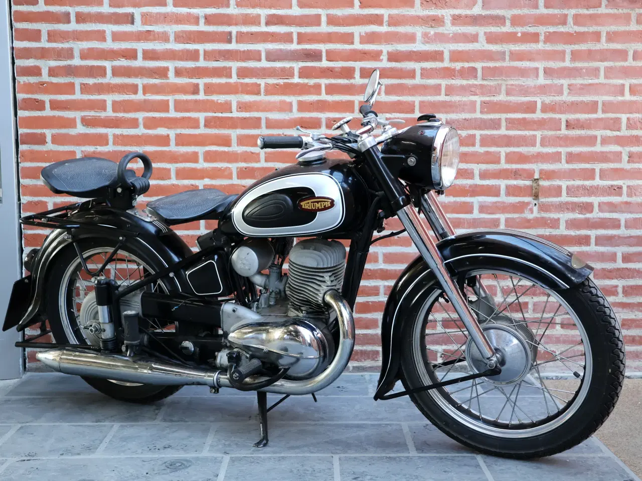 Billede 1 - Triumph Twn 250SL årgang 1954.