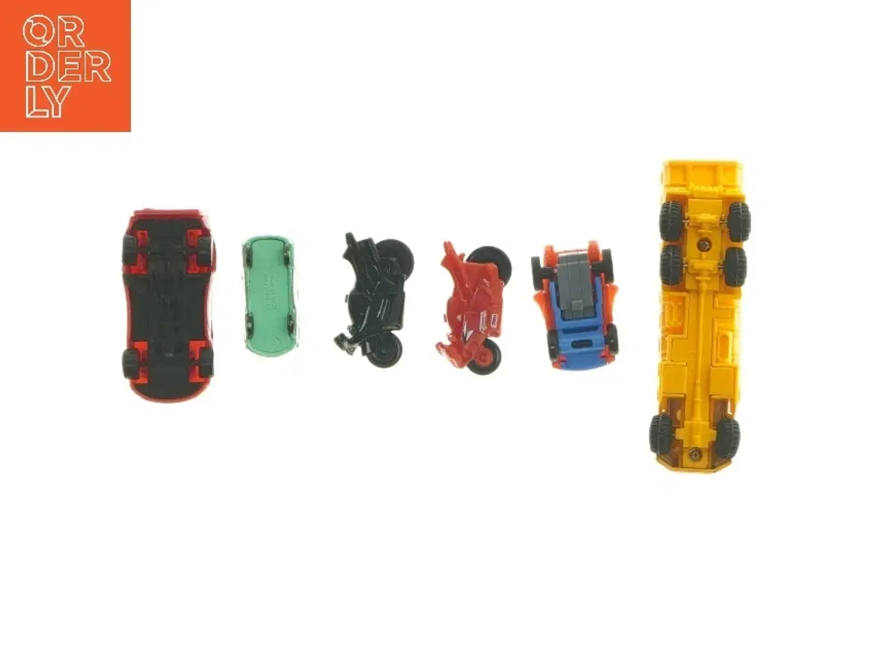 Billede 3 - Små legetøjsbiler og motorcykler (str. 4-10 cm)