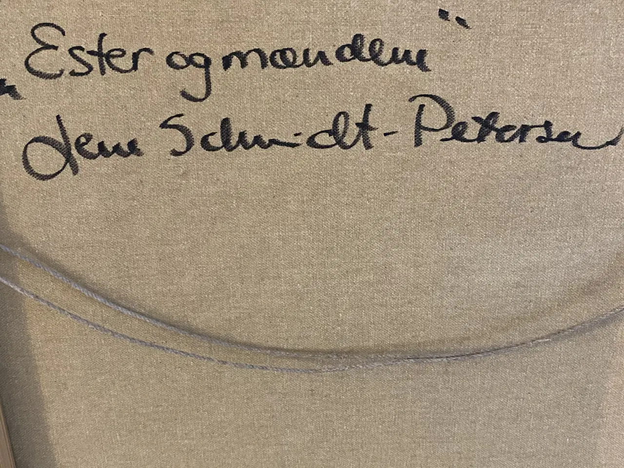 Billede 4 - Lene Schmidt-Petersen - 'Ester og mændene'.