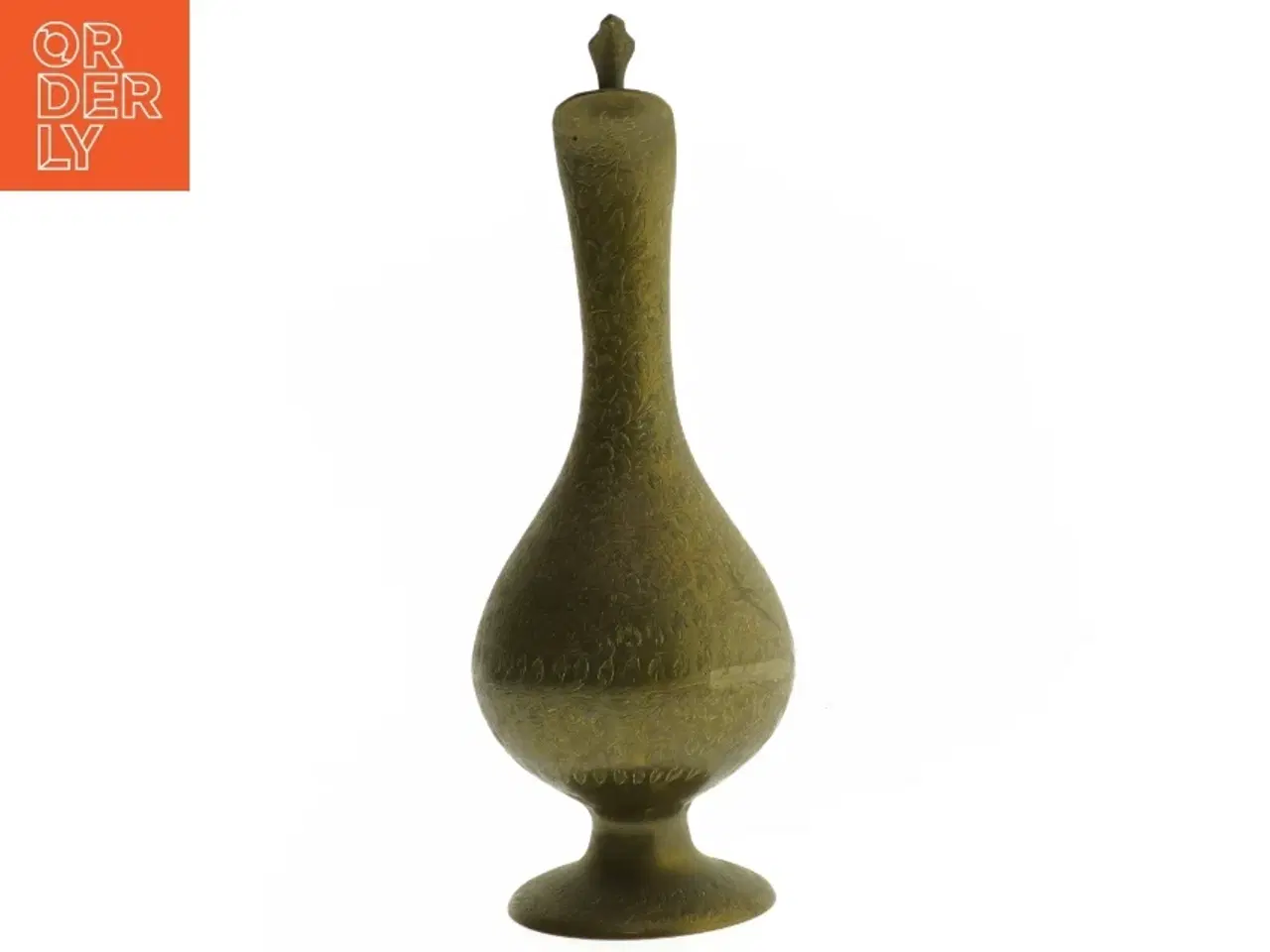 Billede 2 - Dekorativ messingkande (str. 28 cm)