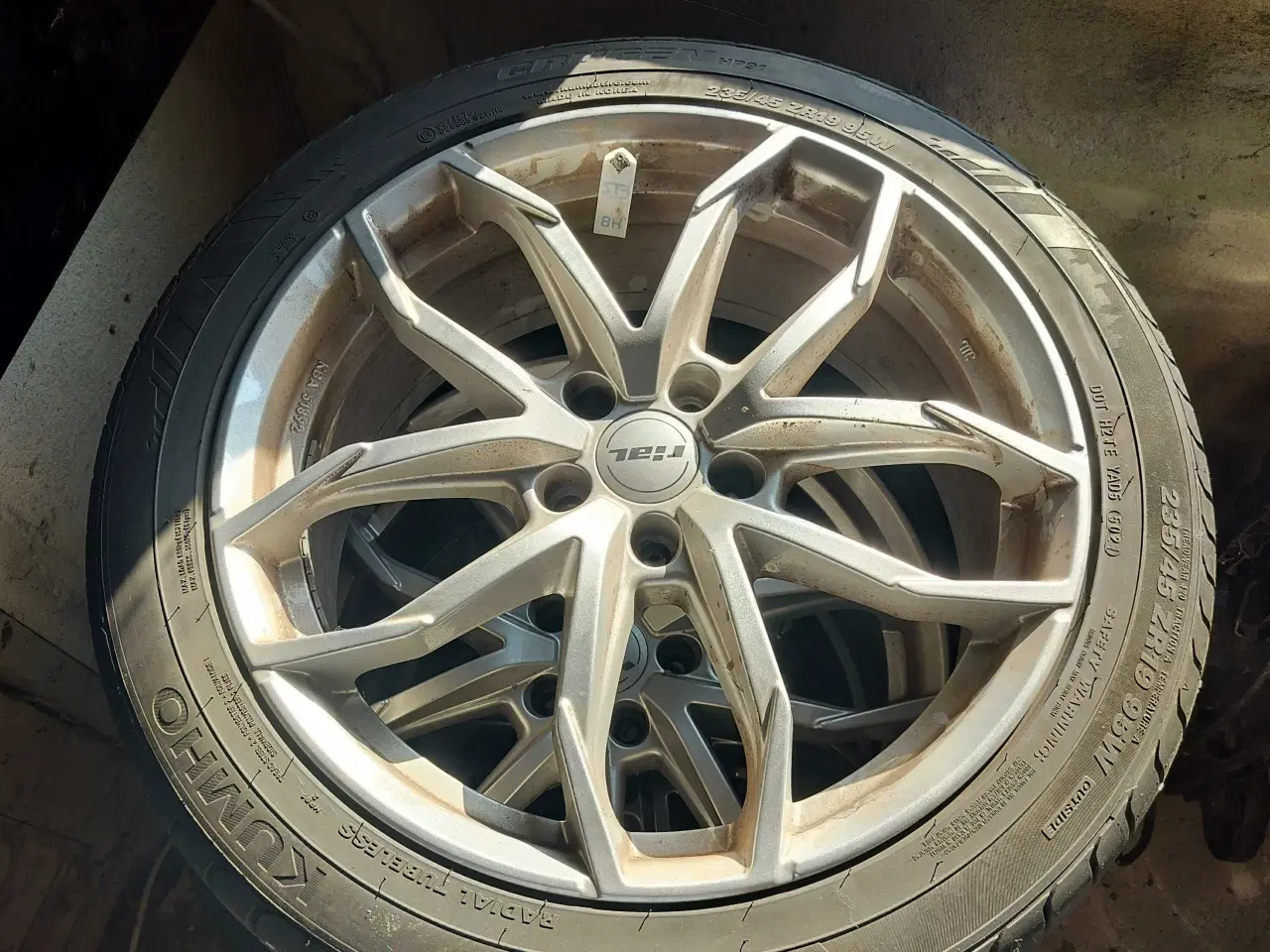 Billede 1 - Rial Alufælge med sommerdæk 