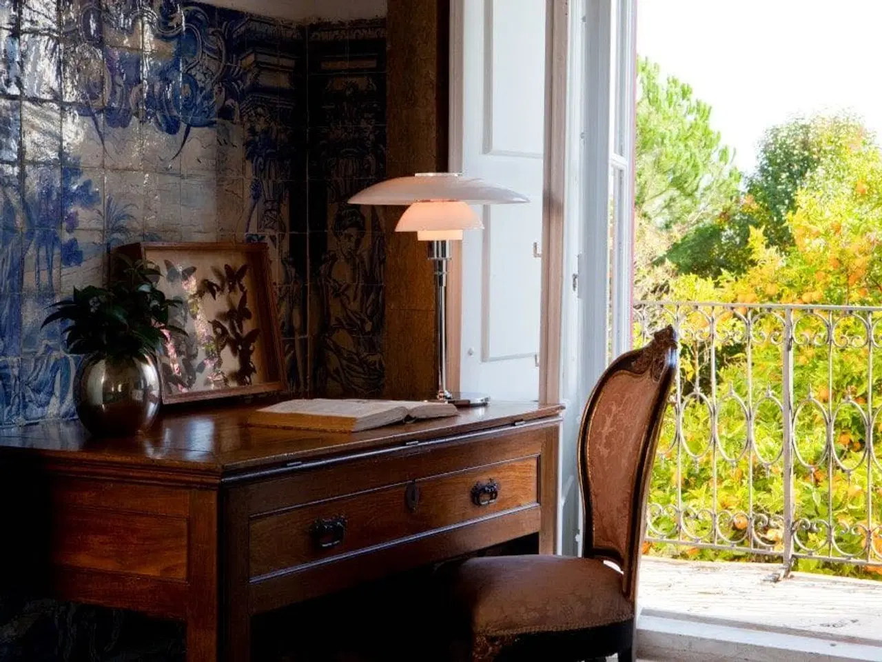Billede 1 - PH 4½-3½ bordlampe krom Louis Poulsen