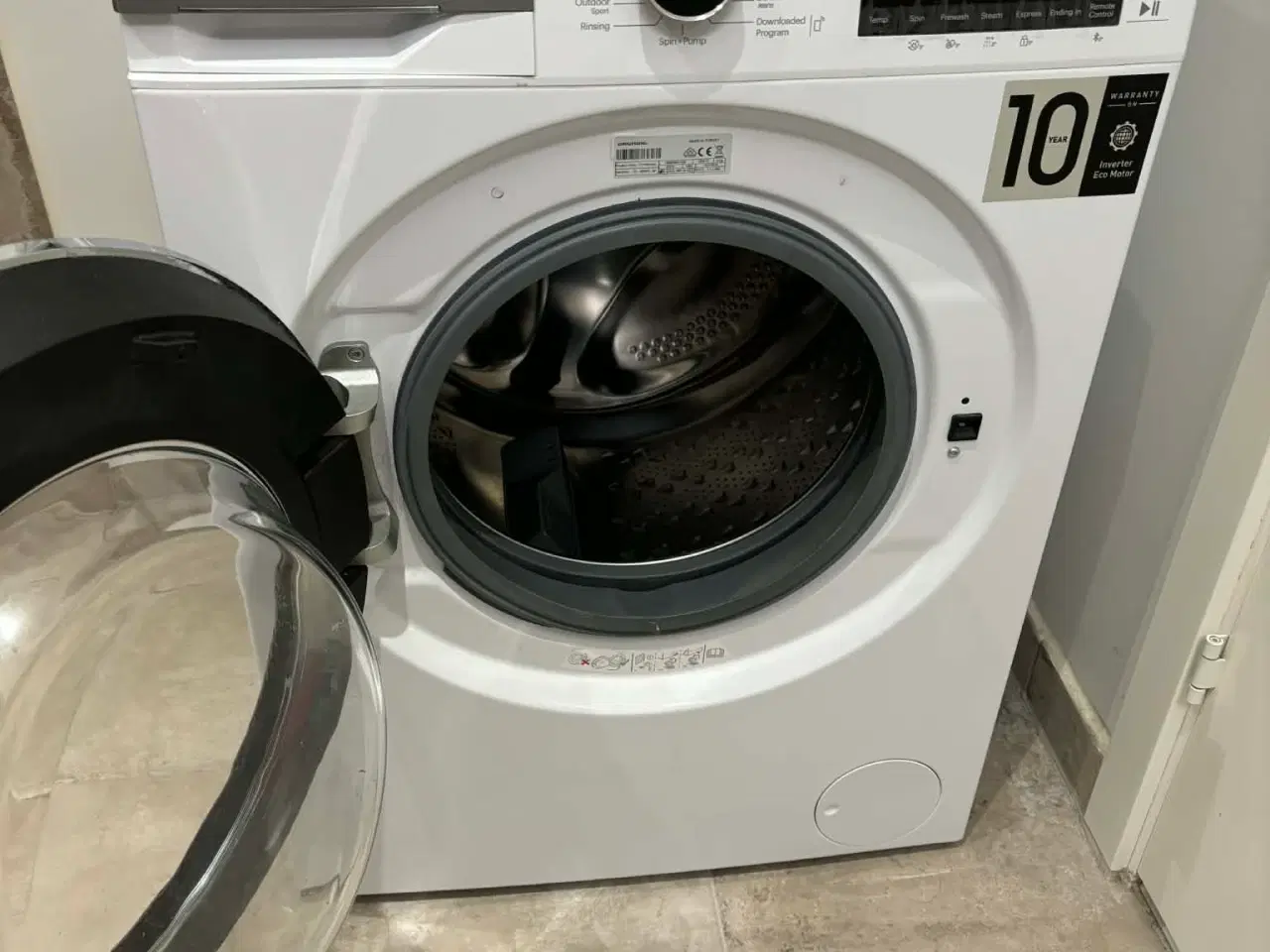 Billede 2 - Grundig Vaskemaskine fra 2022 (GWP696110W)