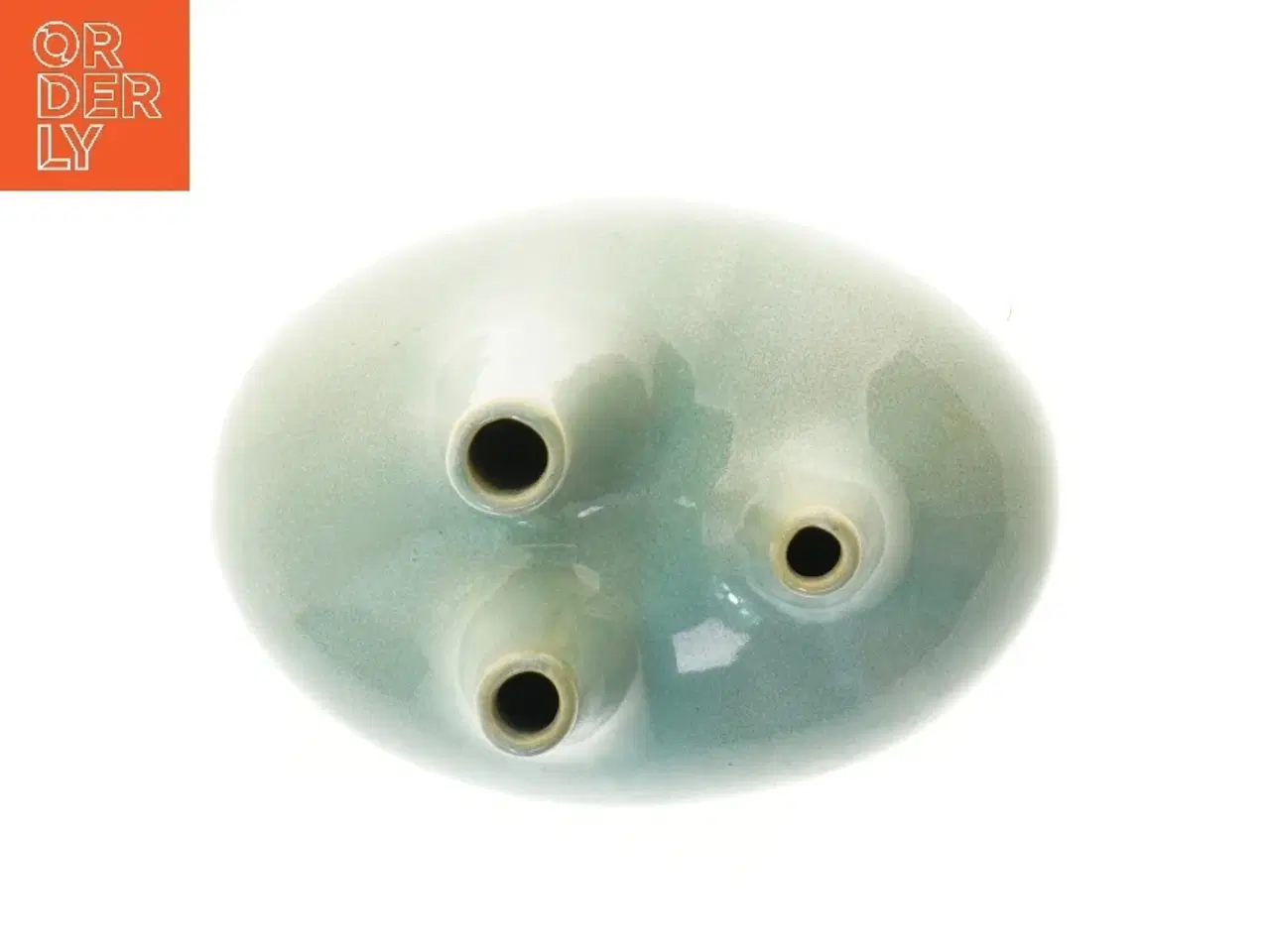 Billede 2 - Keramisk vase med tre åbninger (str. 20 cm)