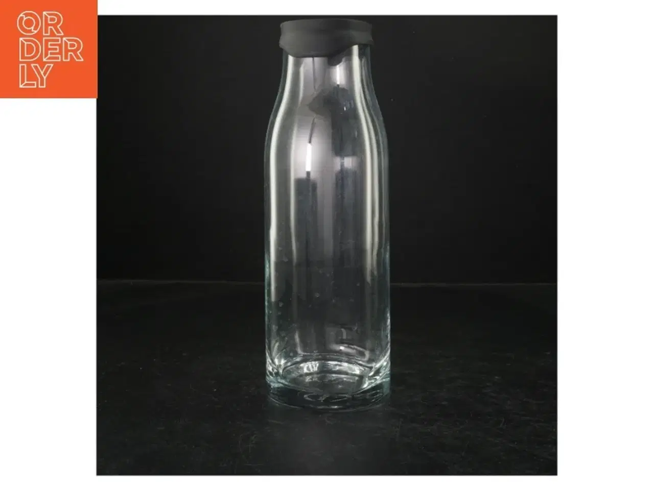 Billede 1 - Glasflaske med låg fra Menu (str. 28x9 cm)