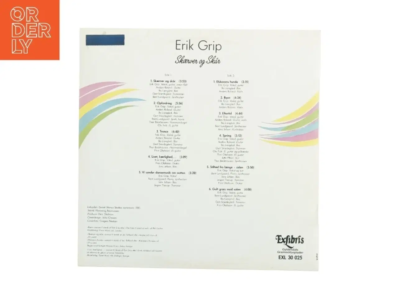 Billede 6 - Erik Grip LP fra Exlibris (str. 31 x 31 cm)