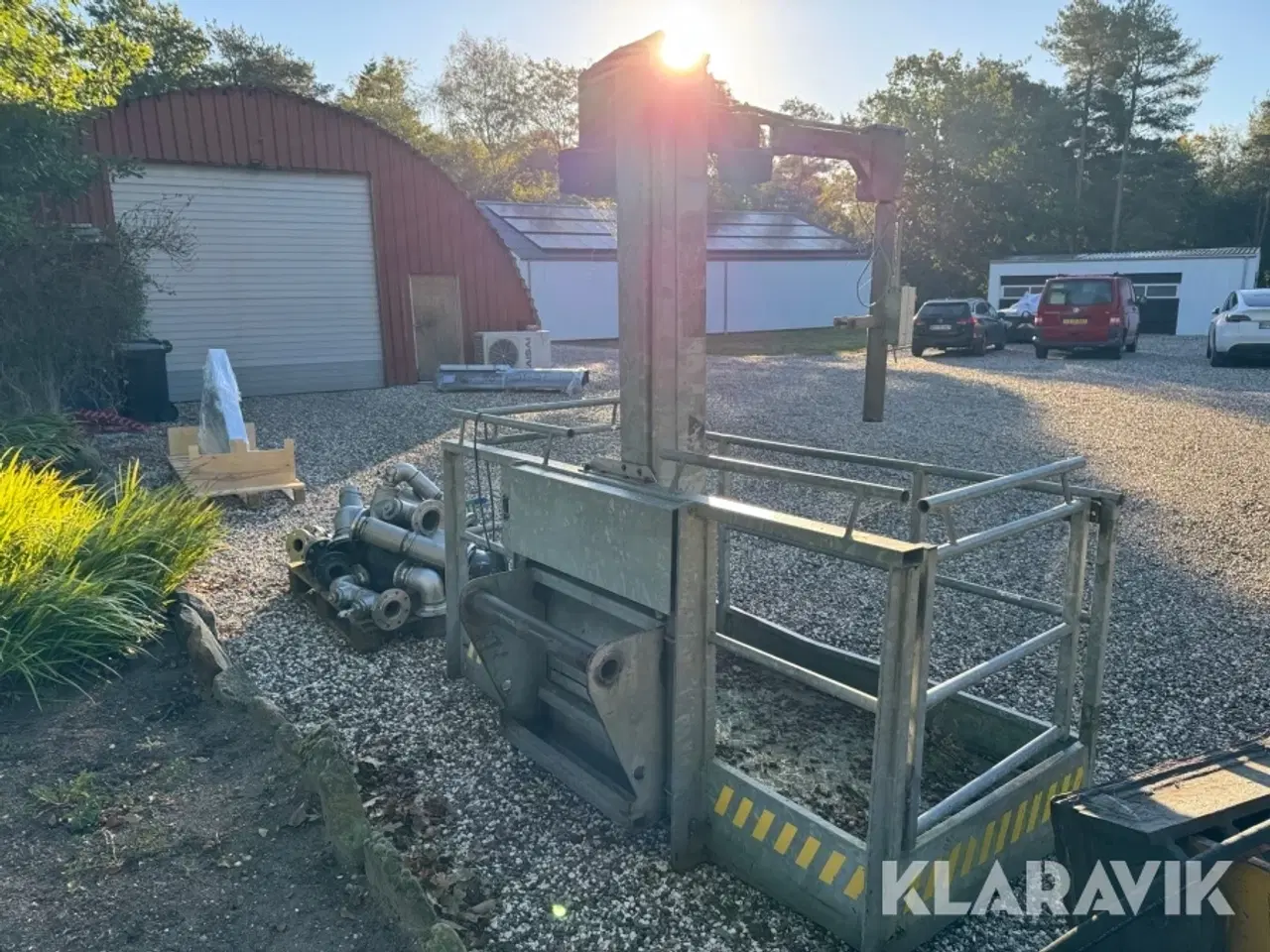 Billede 3 - Arbejdskurv JL M Teknik med jib-kran