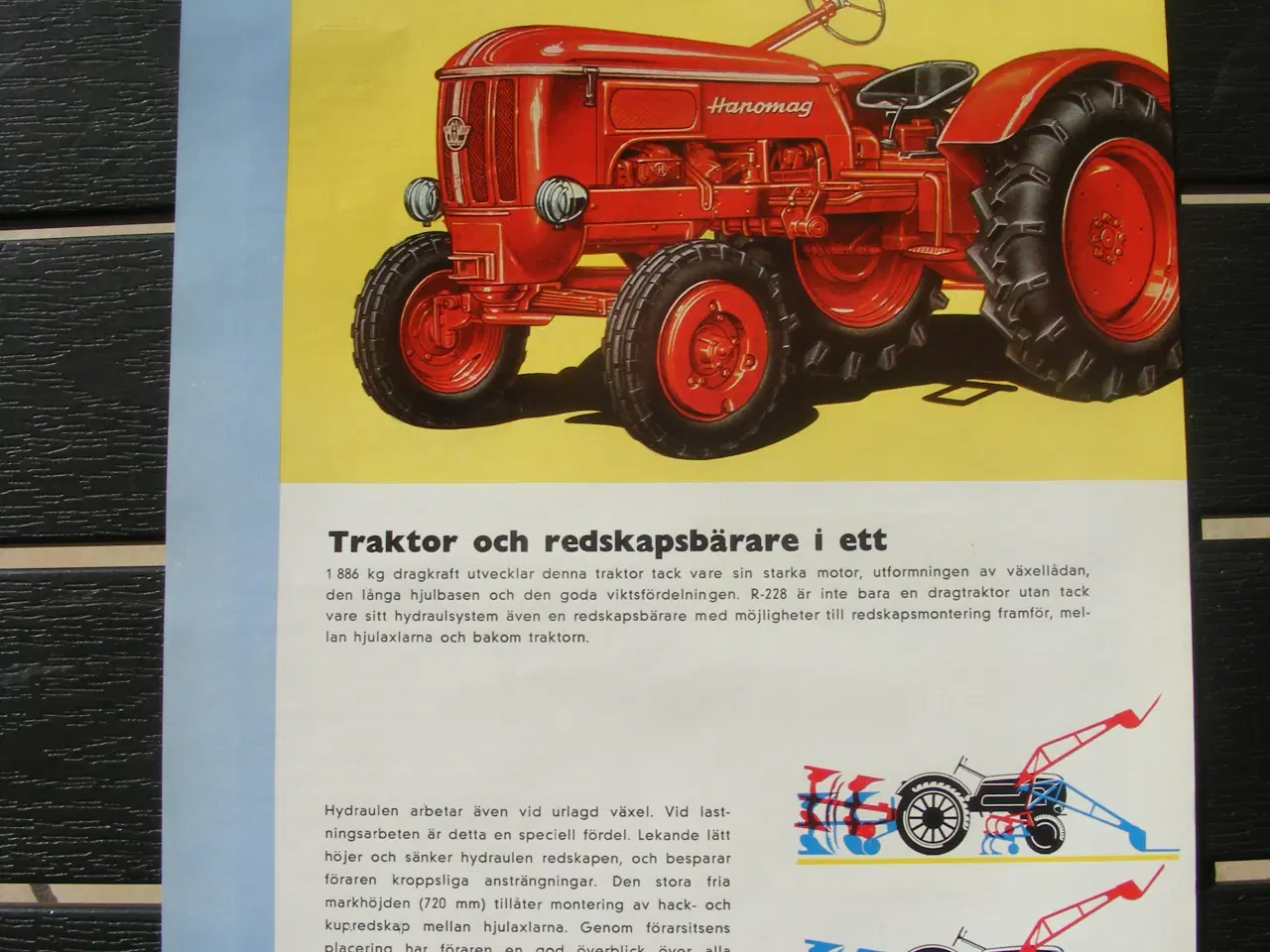 Billede 7 - Hanomag traktorbrochurer