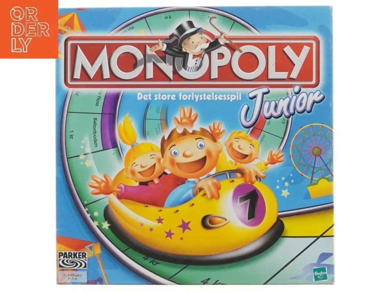 Billede 1 - Monopoly Junior brætspil fra Parker (str. 27x27 cm)