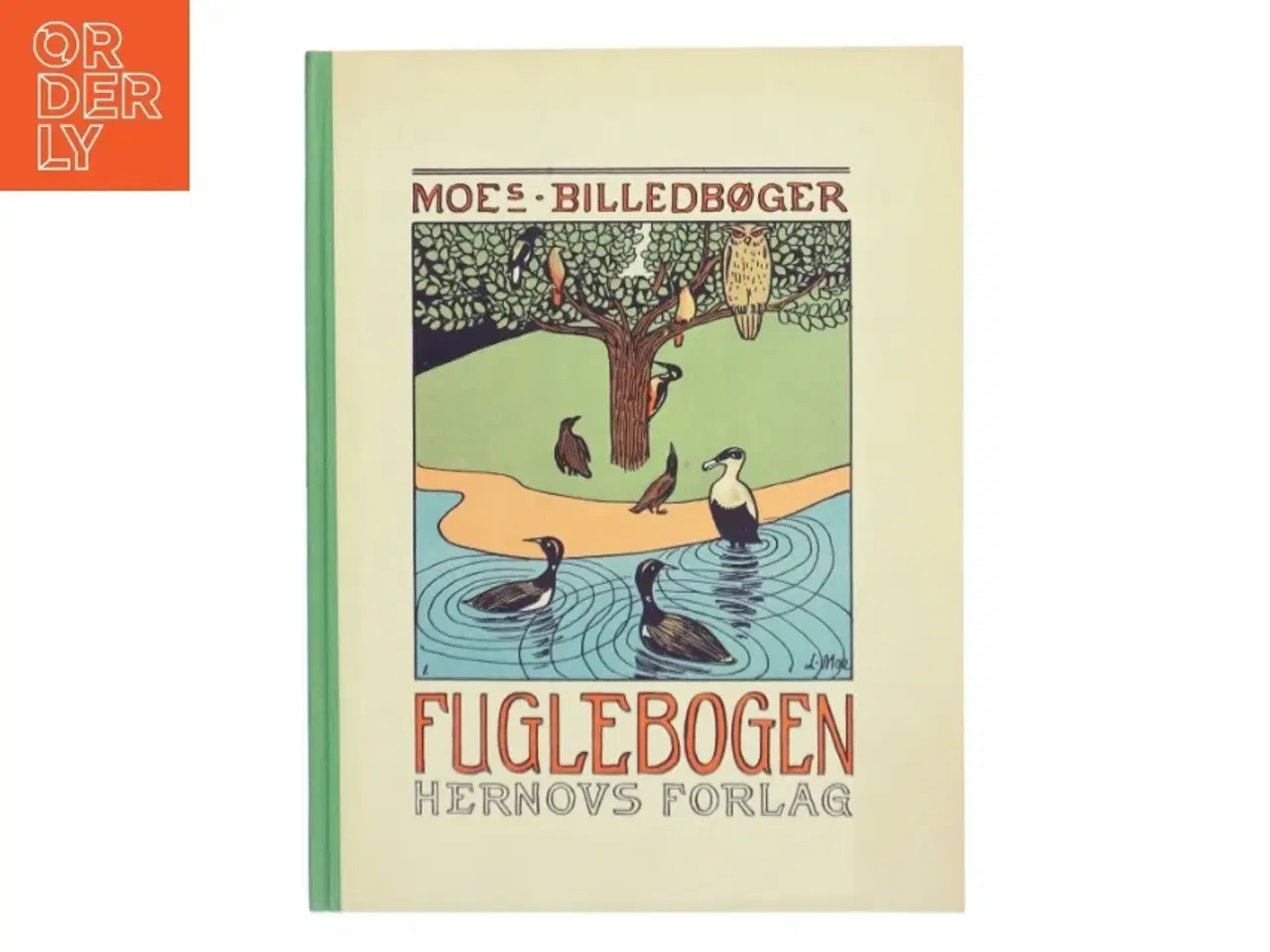 Billede 1 - Fuglebogen af L. Moe (Bog)