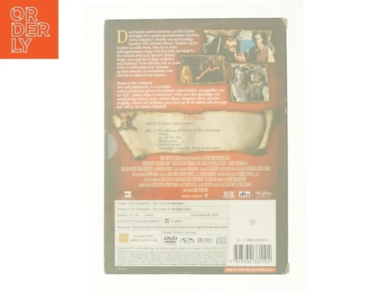 Billede 2 - Pirates of Carribean  fra DVD