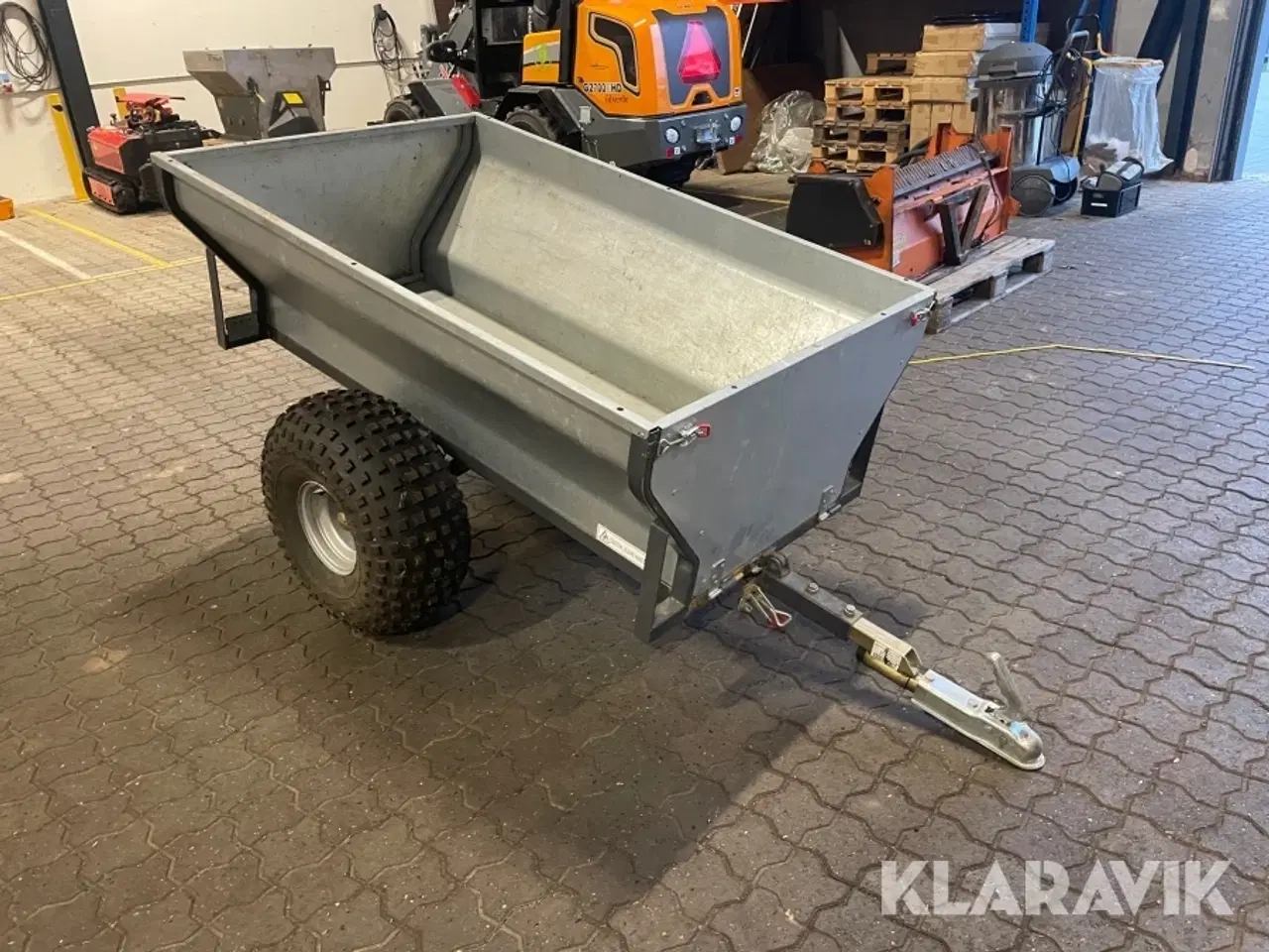 Billede 3 - Vogn med vipbar lad