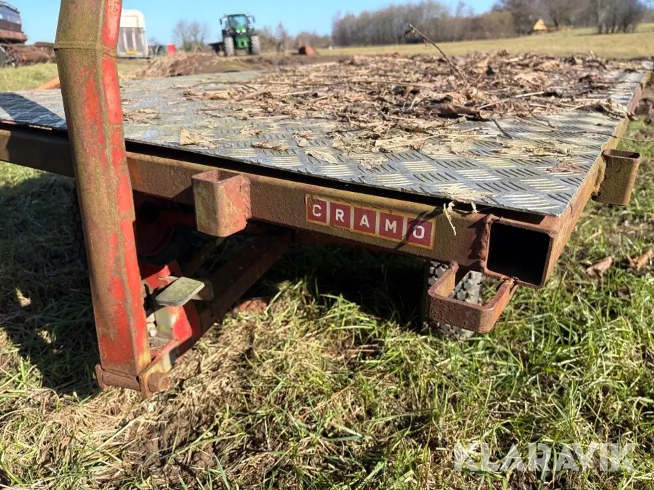 Billede 2 - Robust Trækvogn Cramo