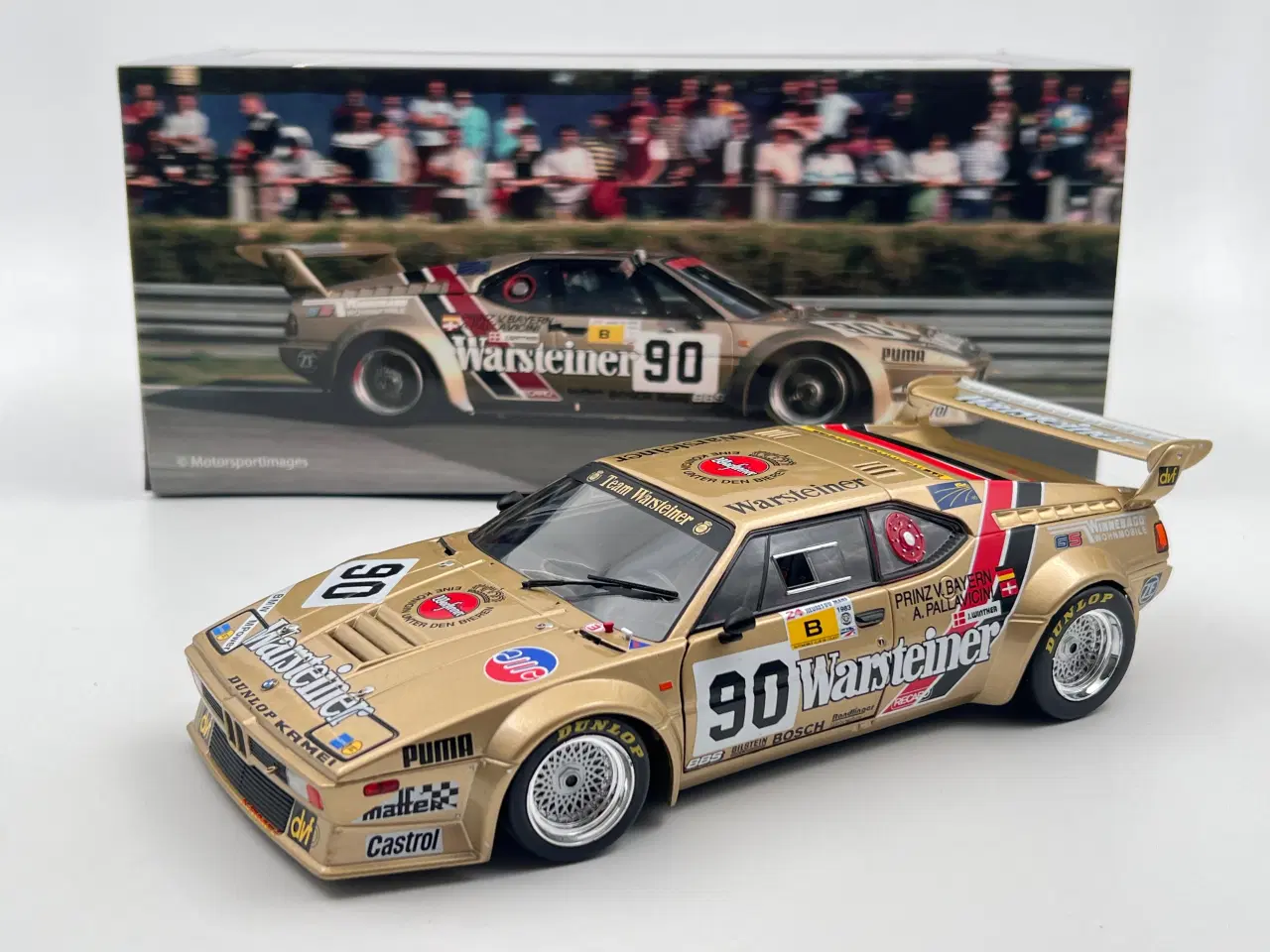 Billede 1 - 1983 BMW M1 #90 LM / Jens Winther - 1:18