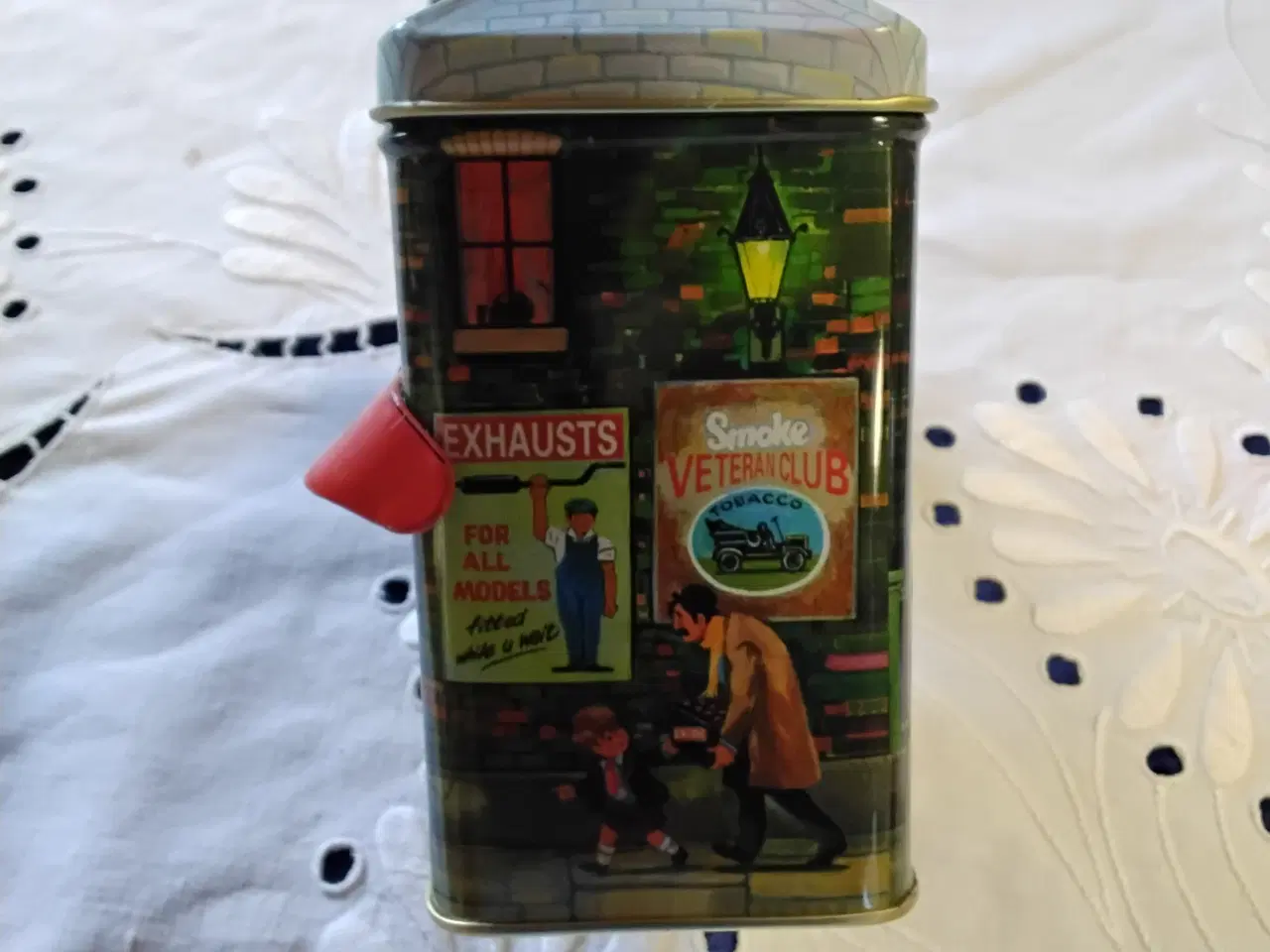 Billede 6 - Dåse formet som en garage - vintage - super stand