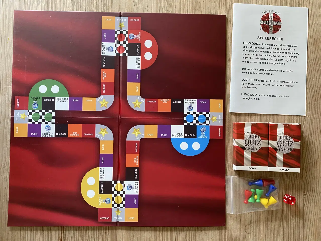Billede 2 - Ludo quiz famileudgave om Danmark